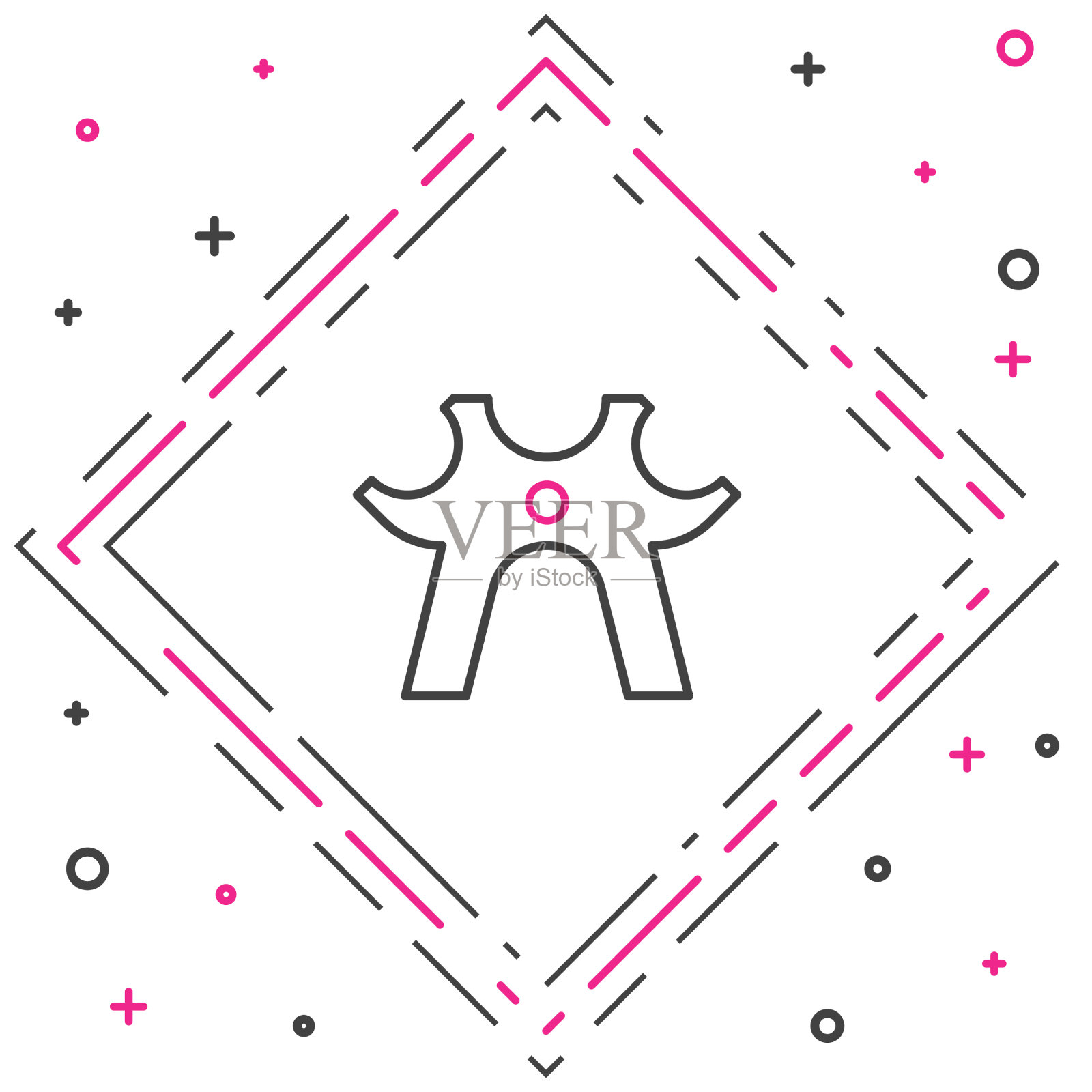 线台球休息图标孤立的白色图标素材