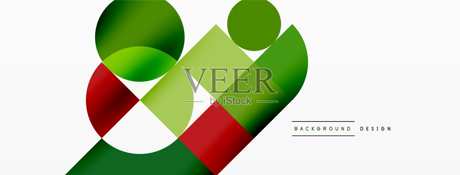 美丽的抽象背景圆三角形插画图片素材