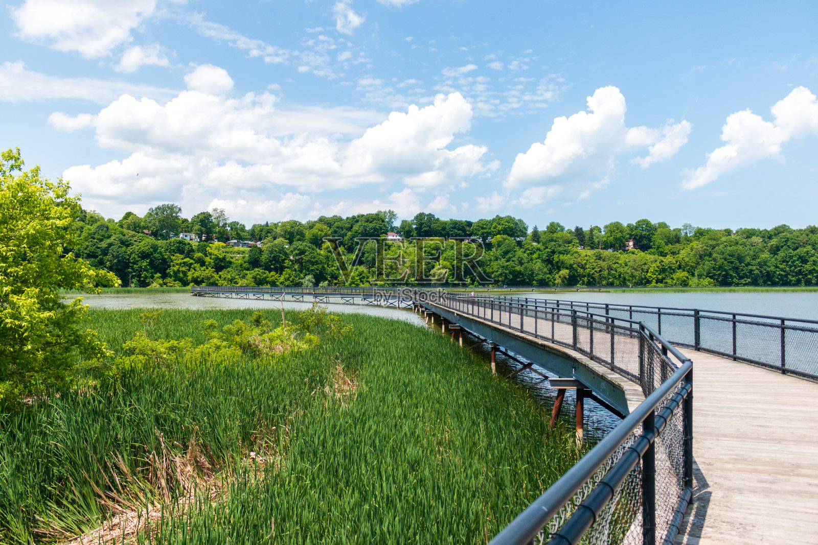 转折点公园，桥径，罗切斯特，纽约照片摄影图片
