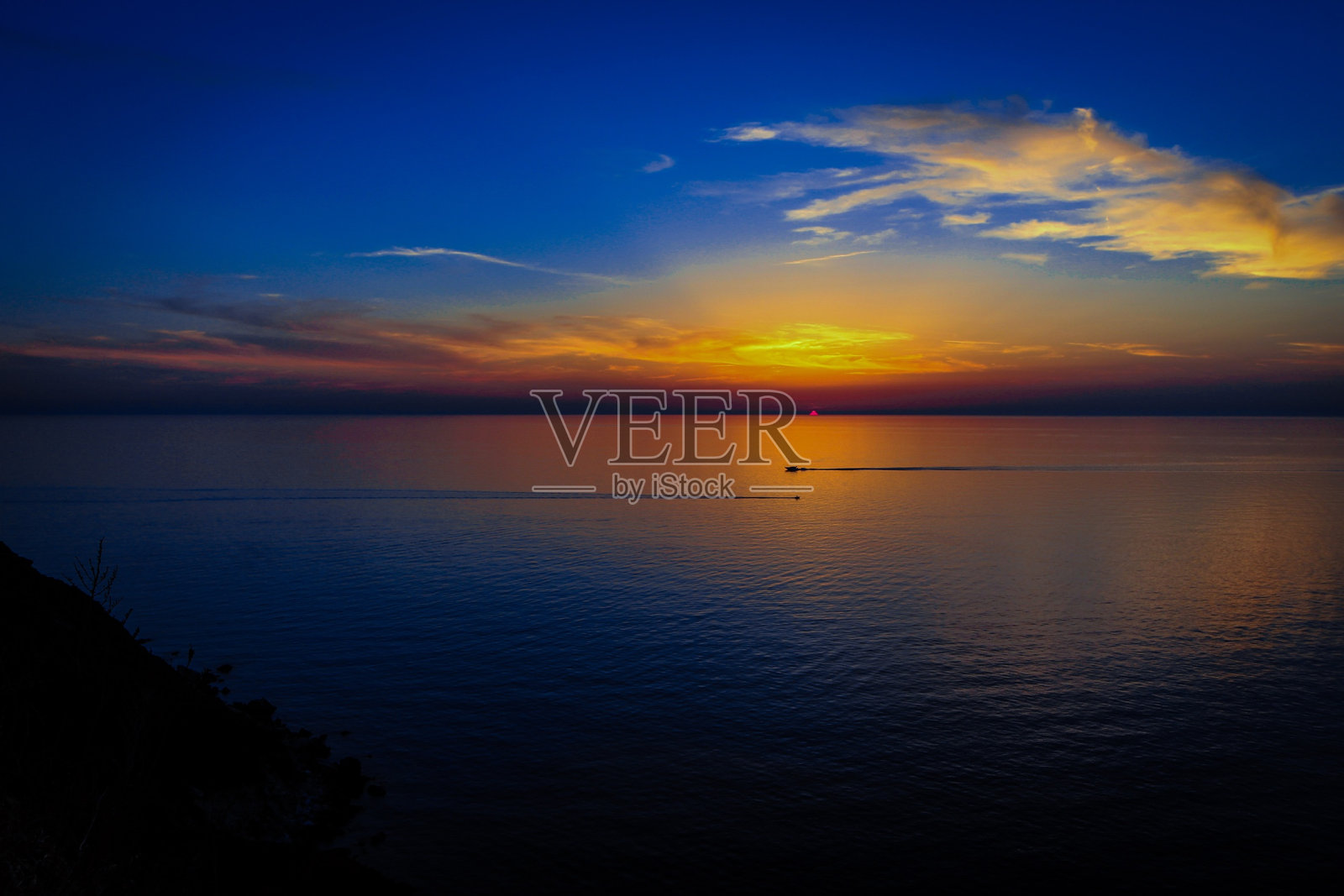 日落照片摄影图片