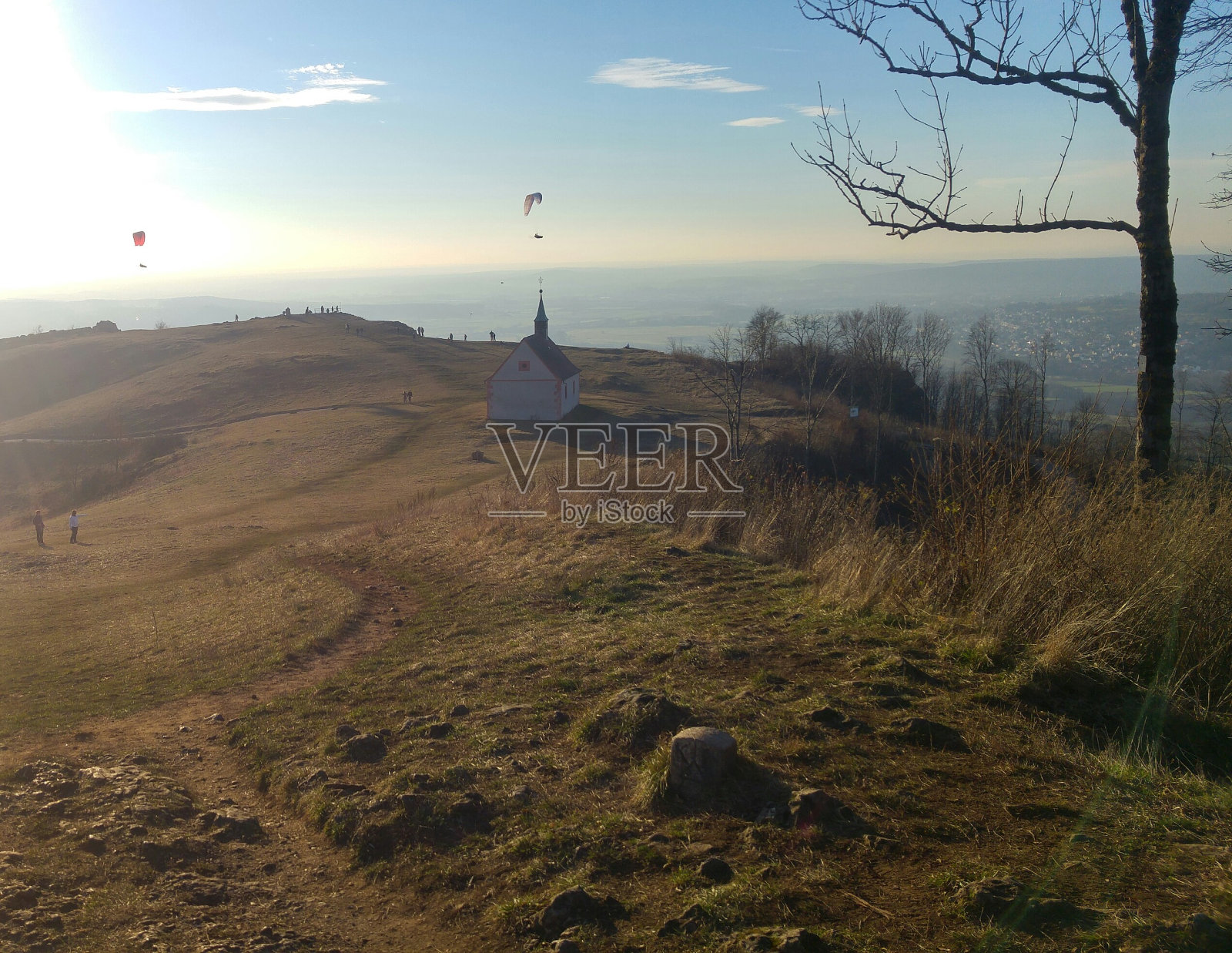 在Walberla跳伞照片摄影图片