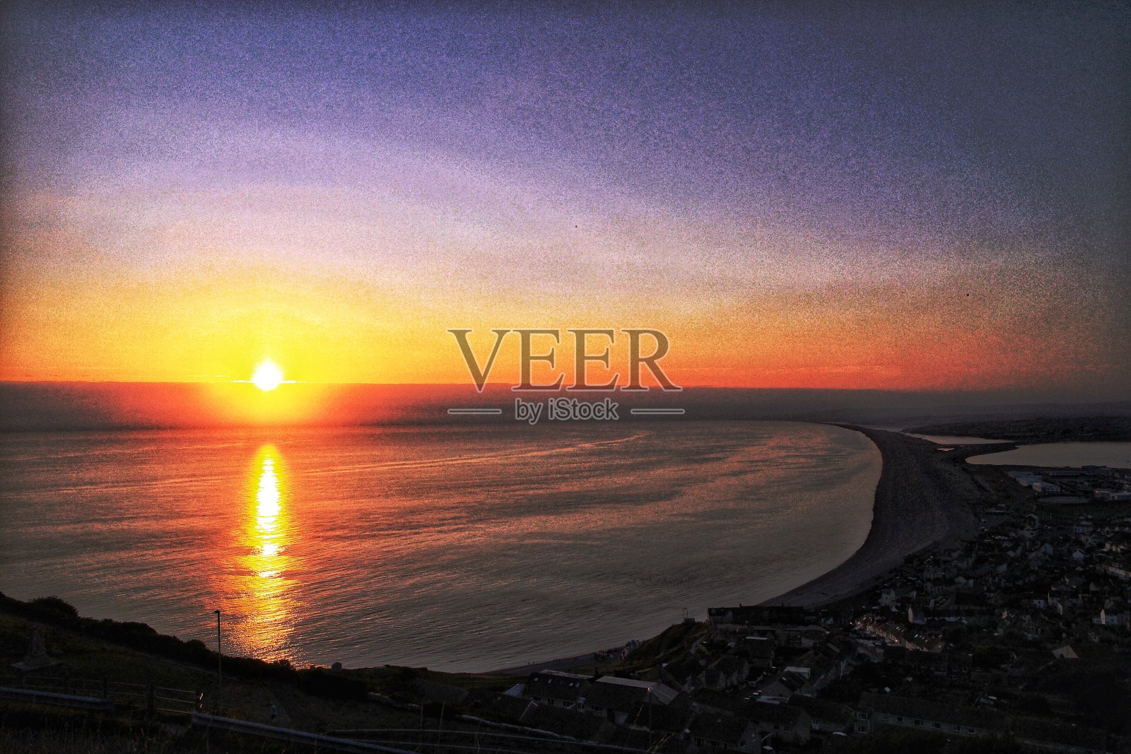 波特兰的观点,多塞特郡照片摄影图片