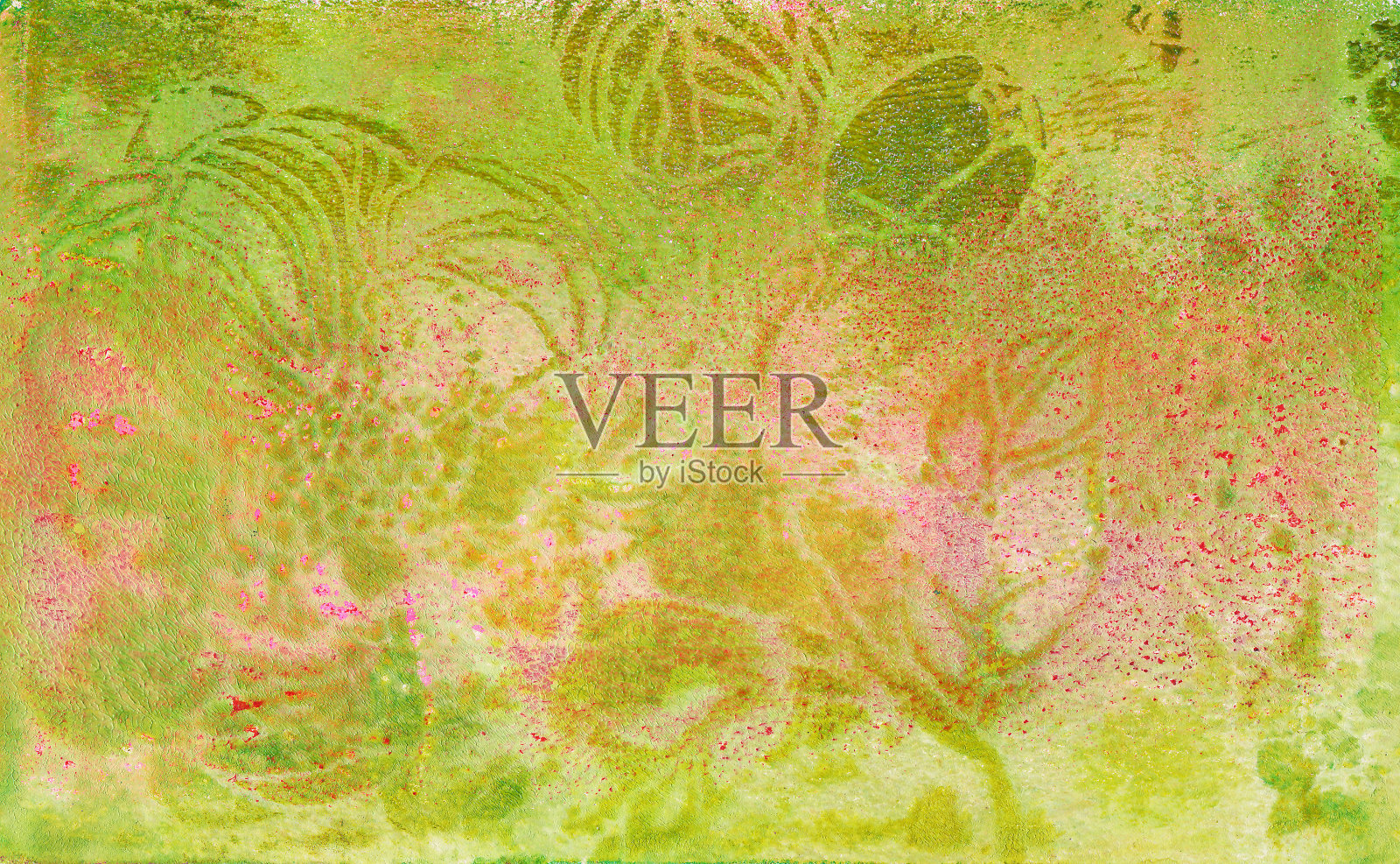 绿色和粉色纹理背景照片摄影图片