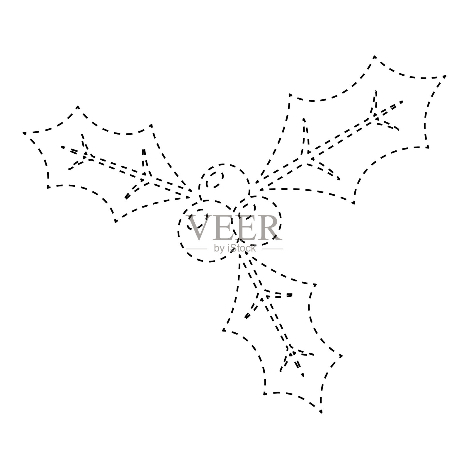 霍莉·贝瑞为孩子们绘制的练习表插画图片素材