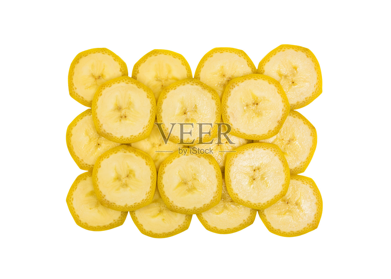 图像切割香蕉盘照片摄影图片