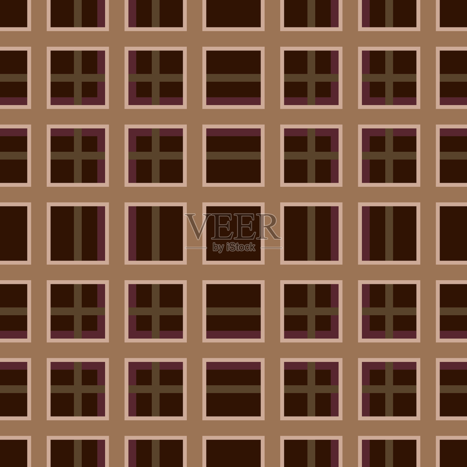 无缝的打印。插画图片素材