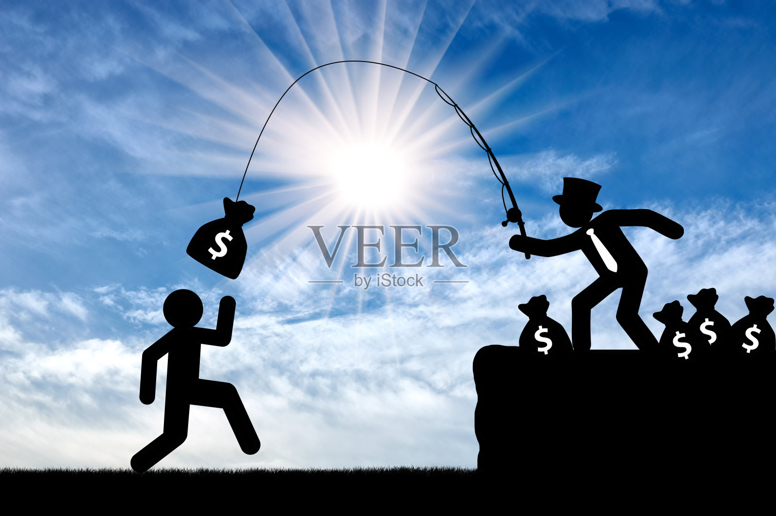 经济不平等的概念照片摄影图片