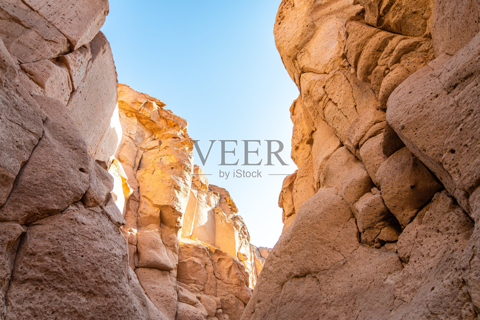 Quebrada de culebrillas是一个类似羚羊峡谷的峡谷槽照片摄影图片