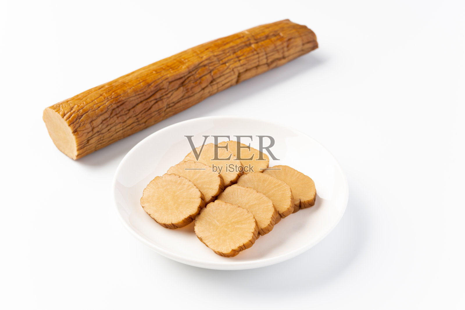 烟熏萝卜泡菜照片摄影图片