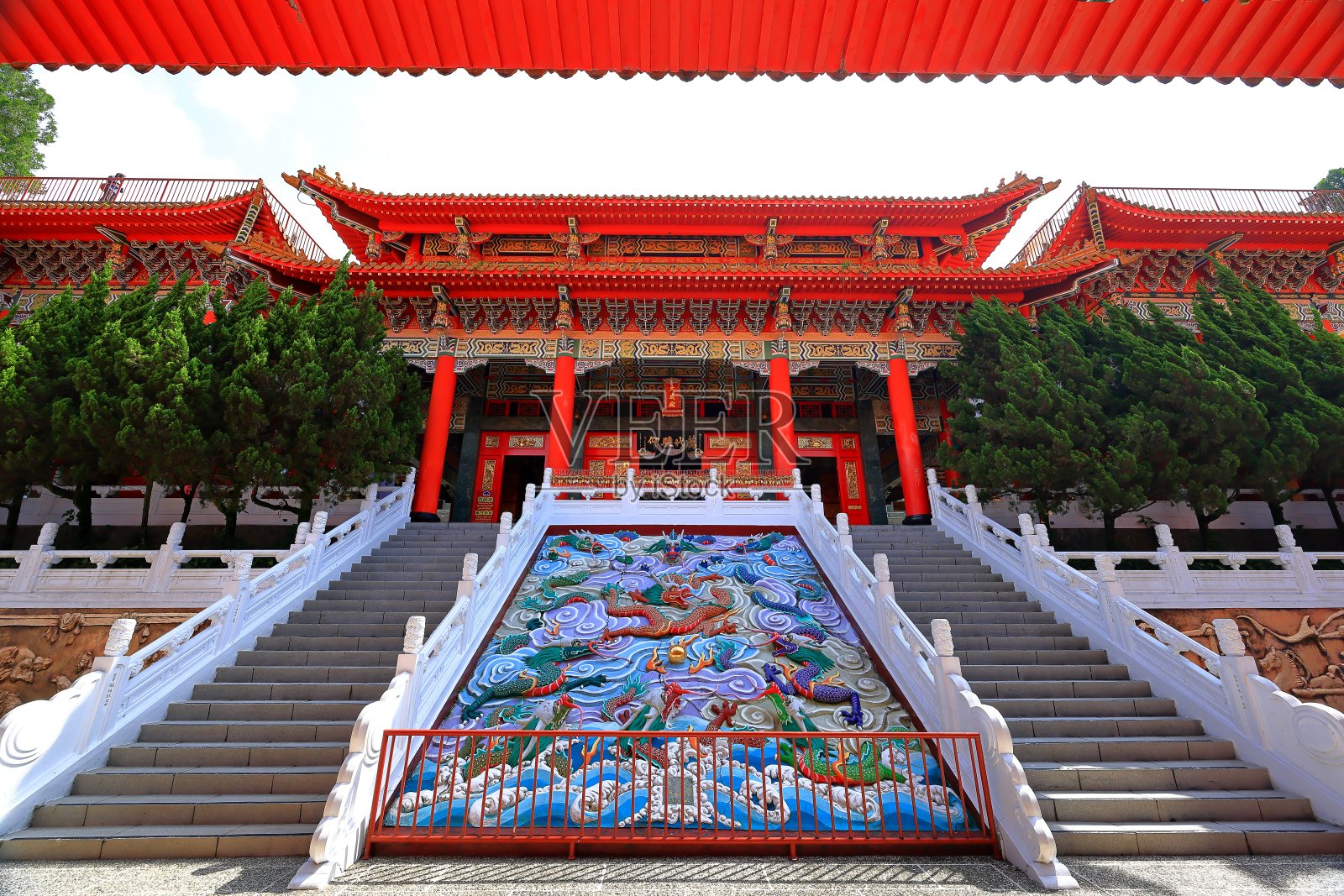 文武寺位于日月潭风景名胜区照片摄影图片