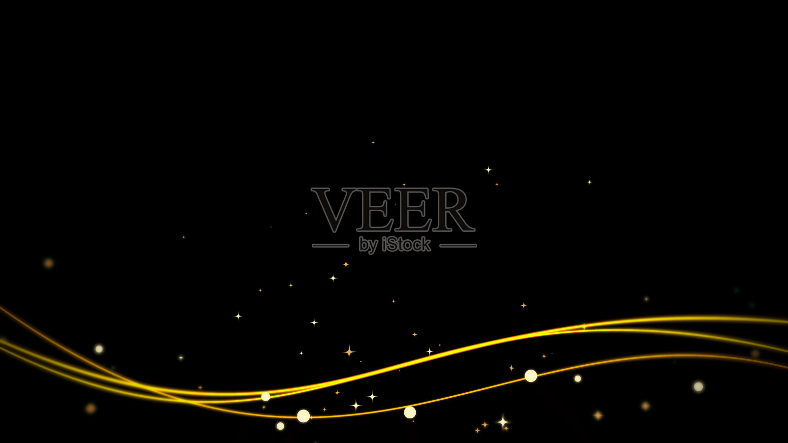 黑色背景上的晃动线条动画照片摄影图片