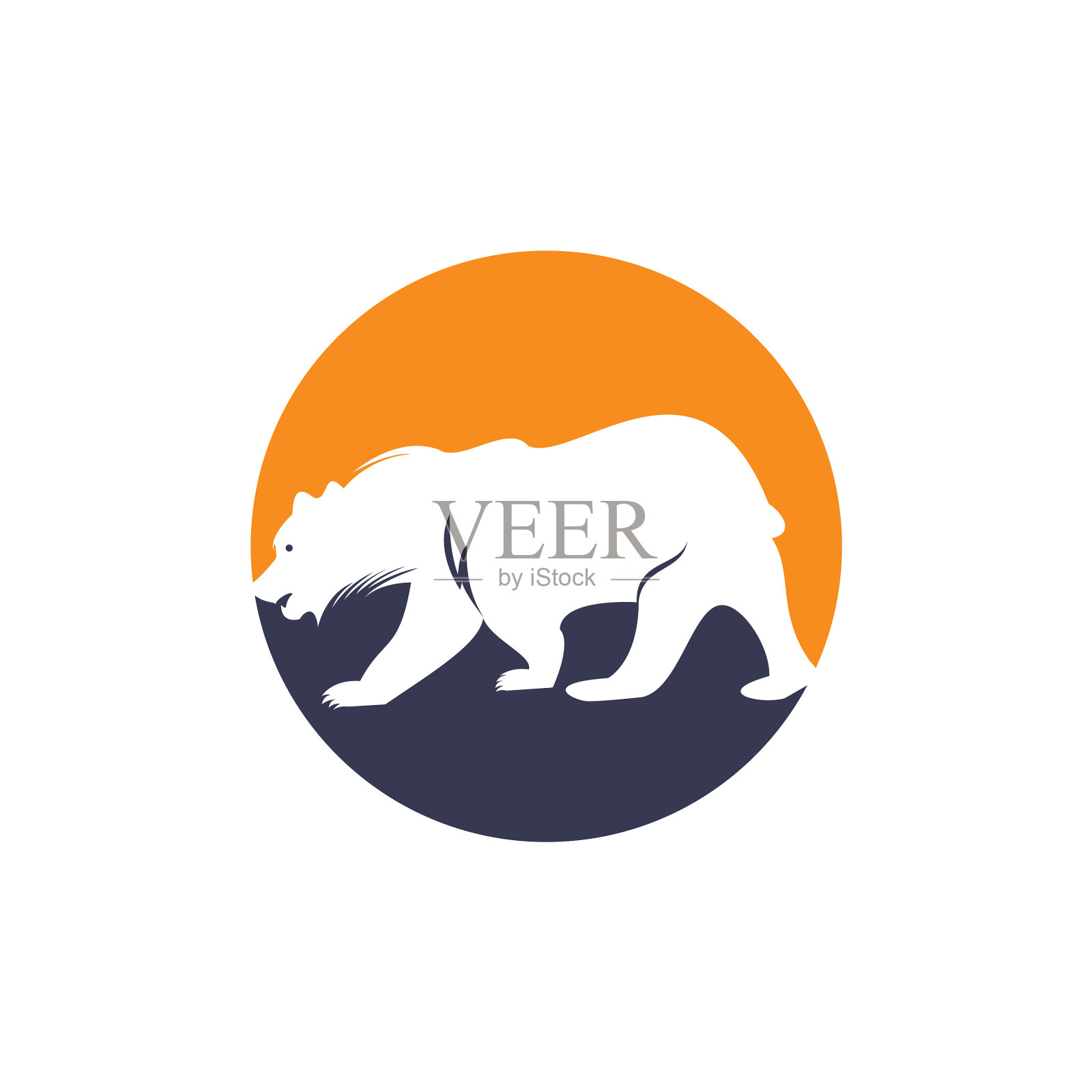 熊标志设计设计元素图片