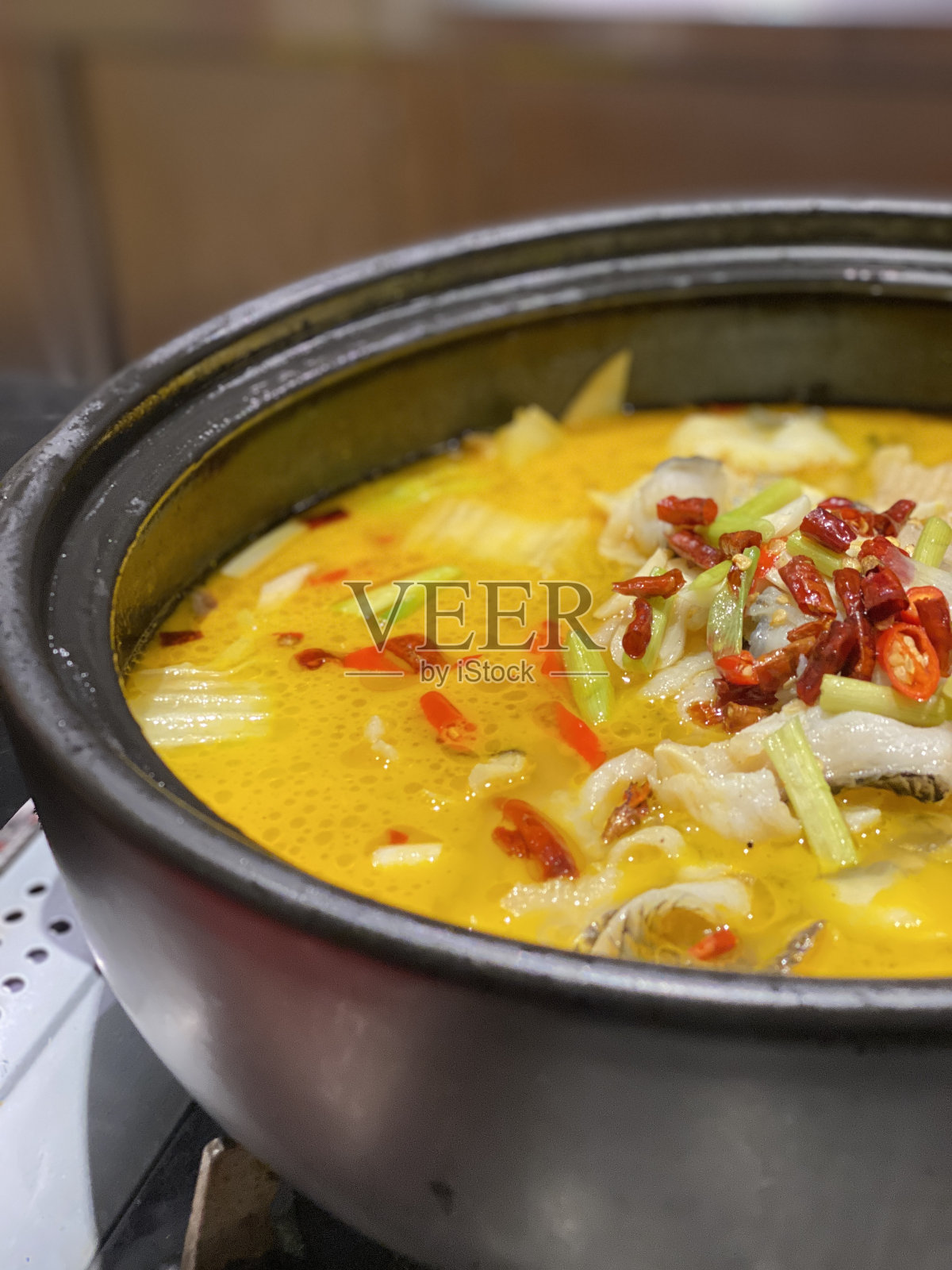 酸汤鱼片照片摄影图片