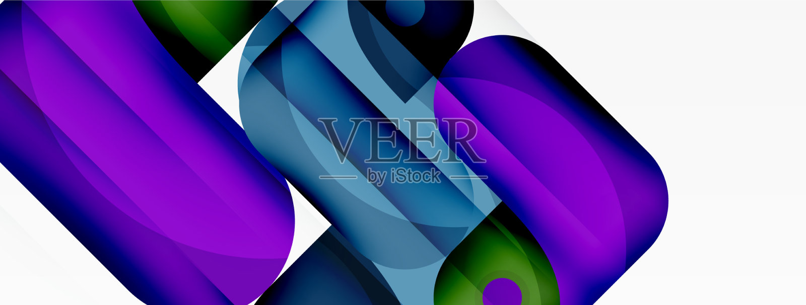 富有创意的几何墙纸，时尚简约插画图片素材