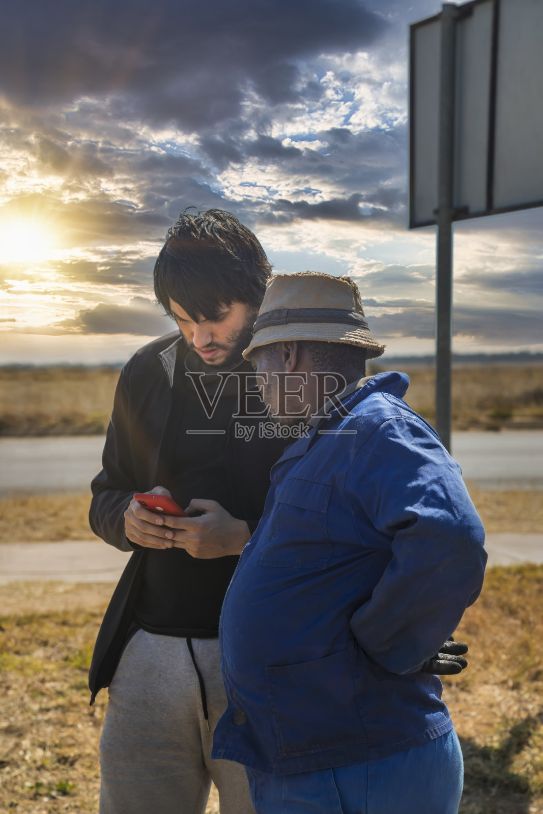 非洲和白种人照片摄影图片