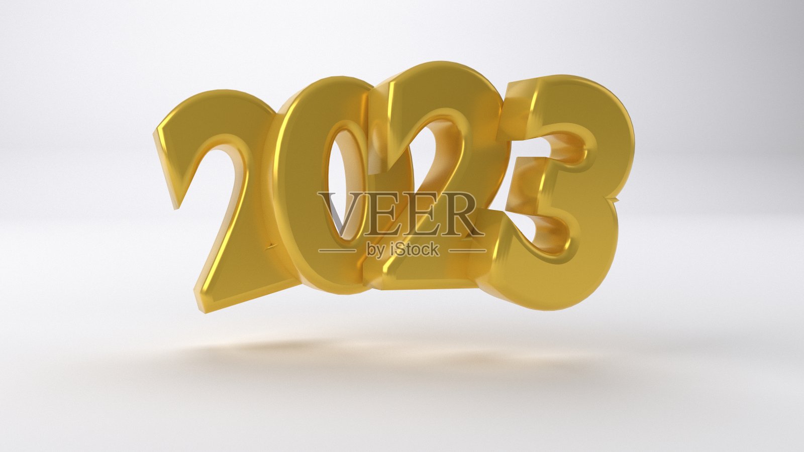 白色2023文字圣诞贺卡背景照片摄影图片