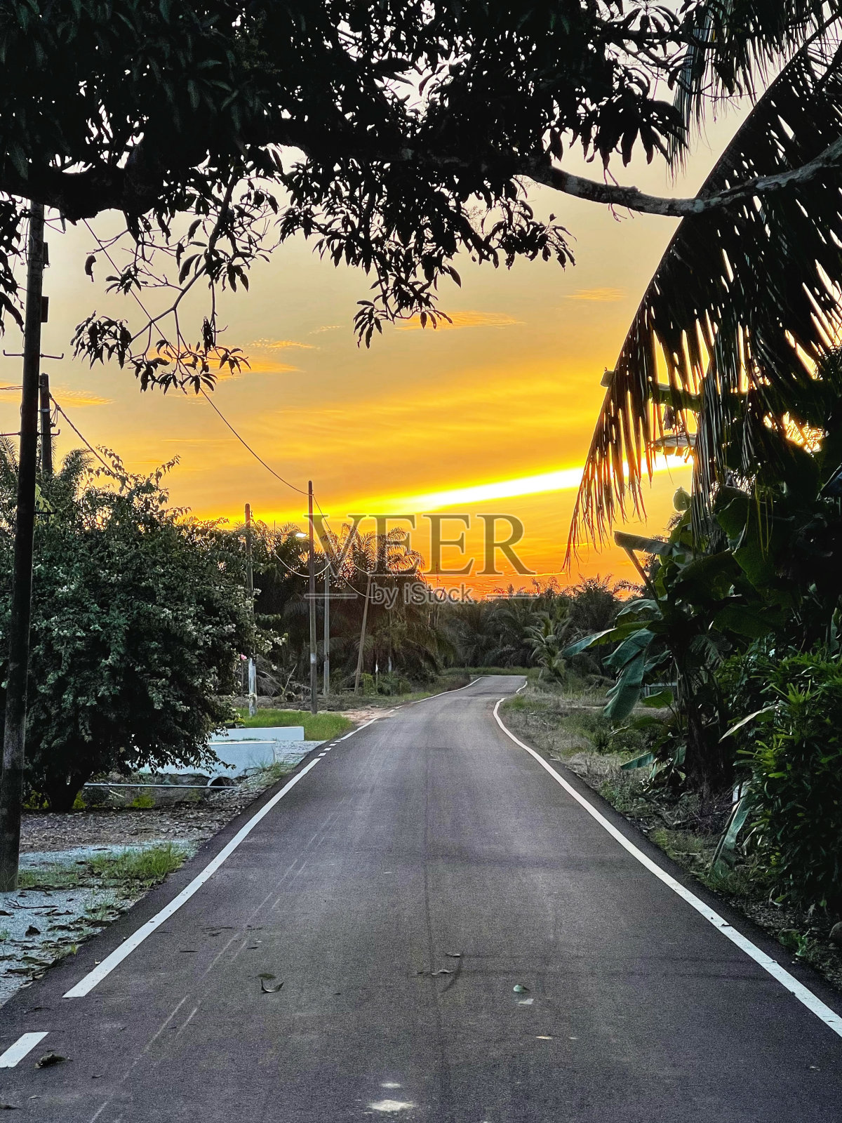 日落照片摄影图片