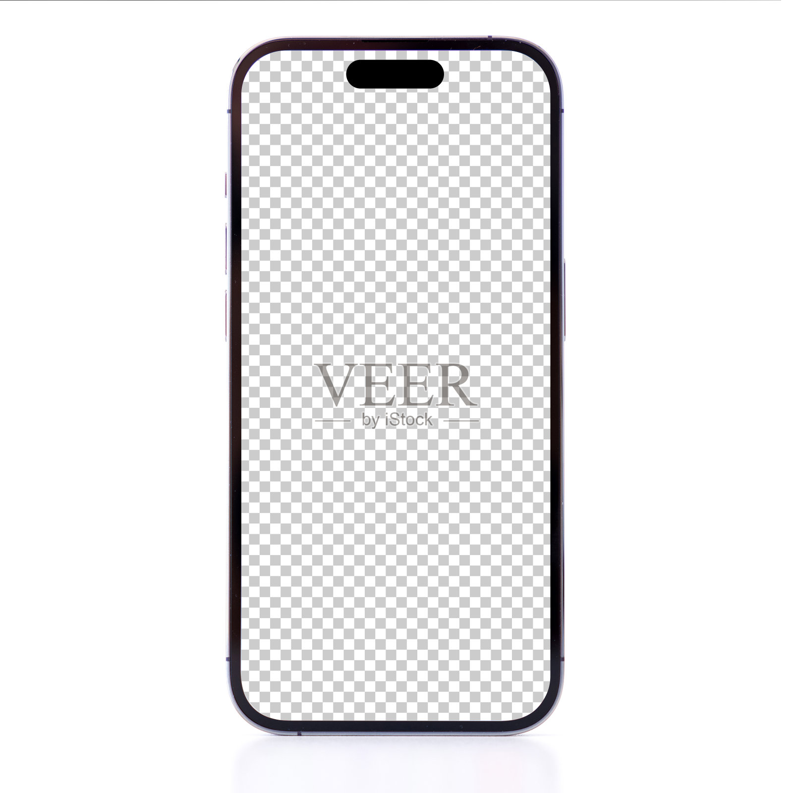 带有透明屏幕图案的智能手机模型照片摄影图片