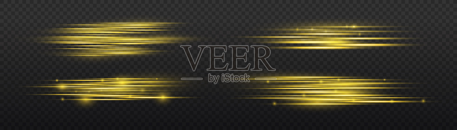 黄线插画图片素材