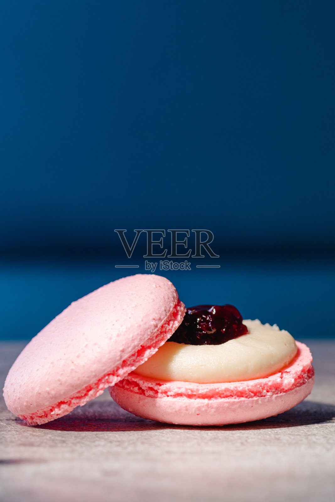 蛋白杏仁饼照片摄影图片