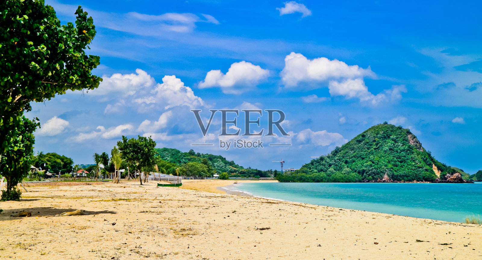 曼达利卡海滩照片摄影图片