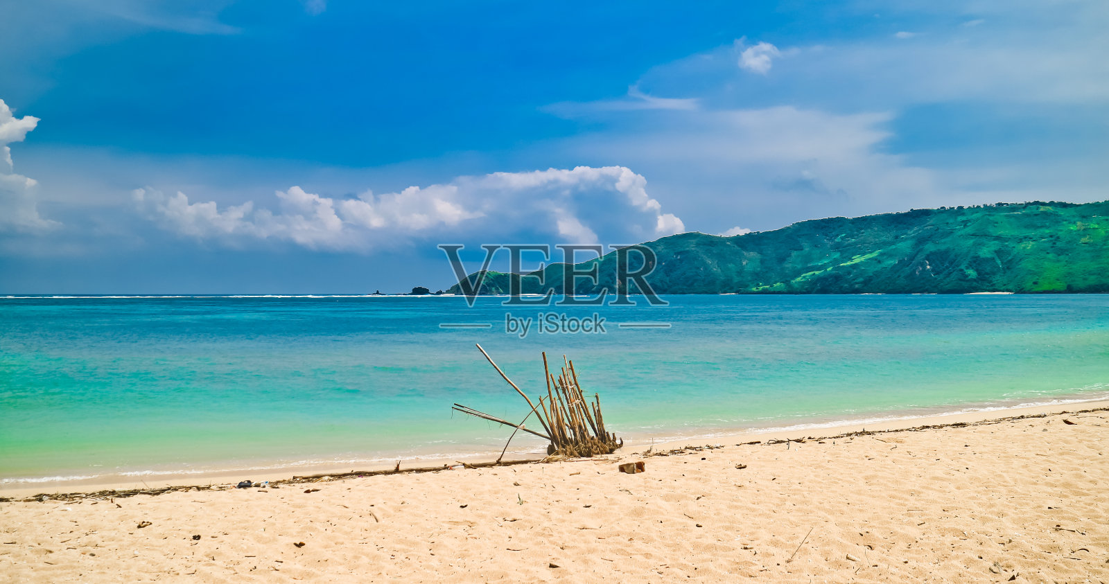 曼达利卡海滩照片摄影图片