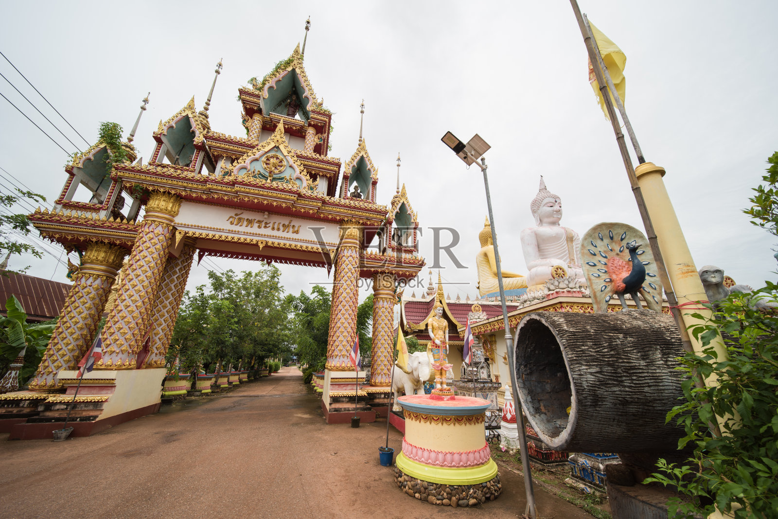 泰国的Wat Phra Thaen照片摄影图片