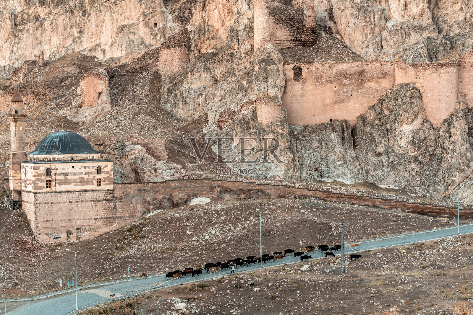 土耳其多古贝亚泽特的伊沙克·帕沙宫照片摄影图片