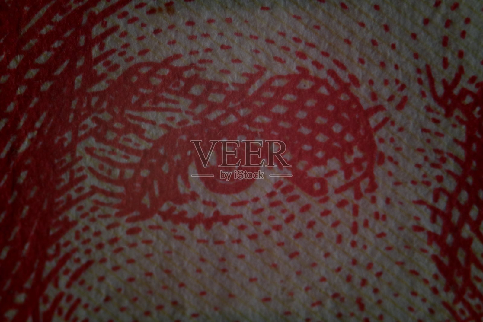 埃内斯托·切·格瓦拉在古巴的3比索钞票上照片摄影图片