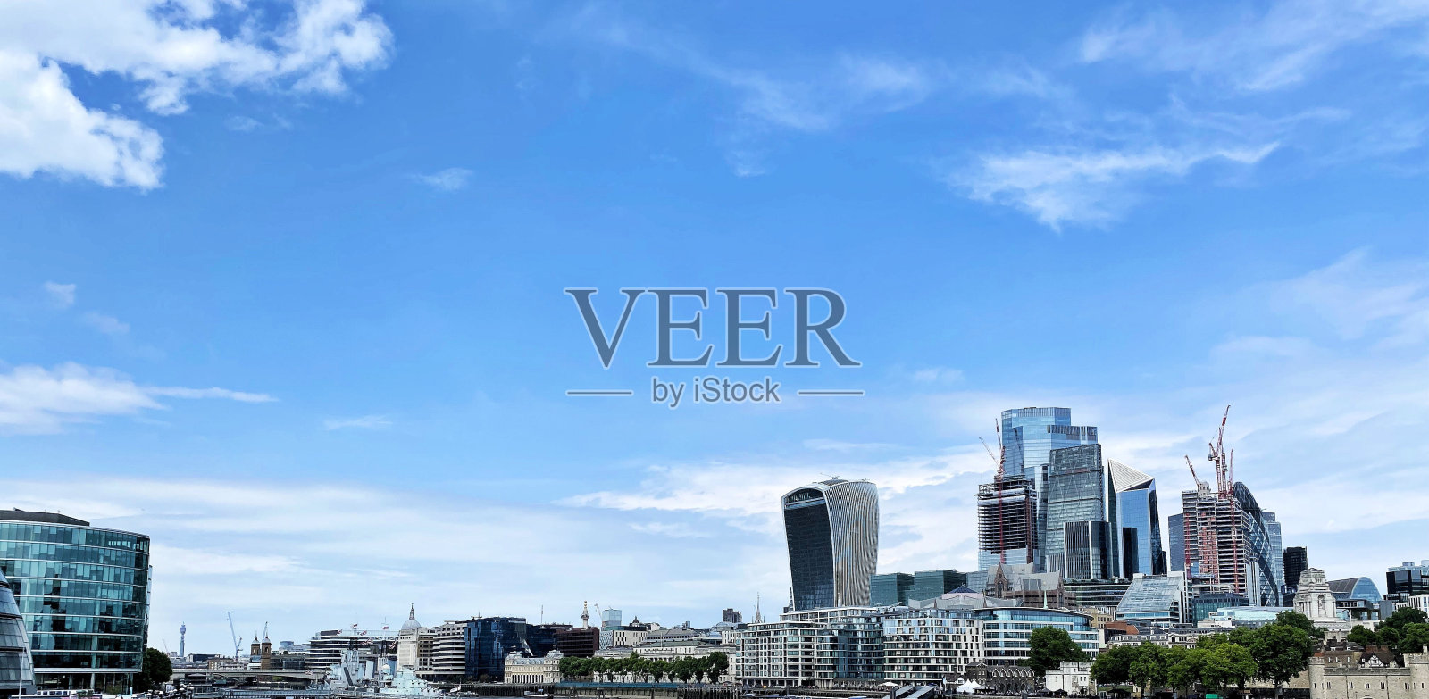 泰晤士河的景色照片摄影图片