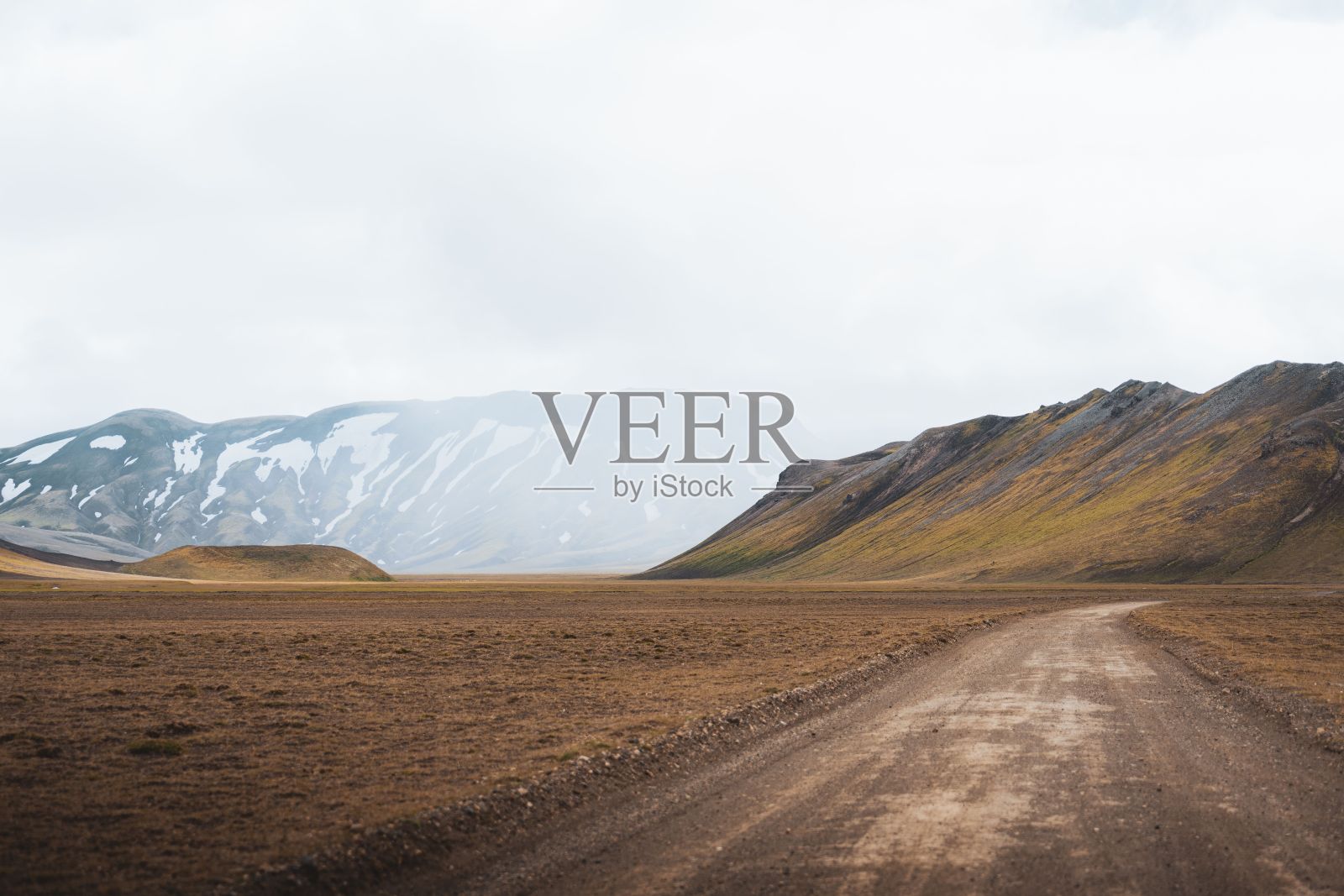 冰岛Landmannalaugar美丽山脉的鸟瞰图照片摄影图片