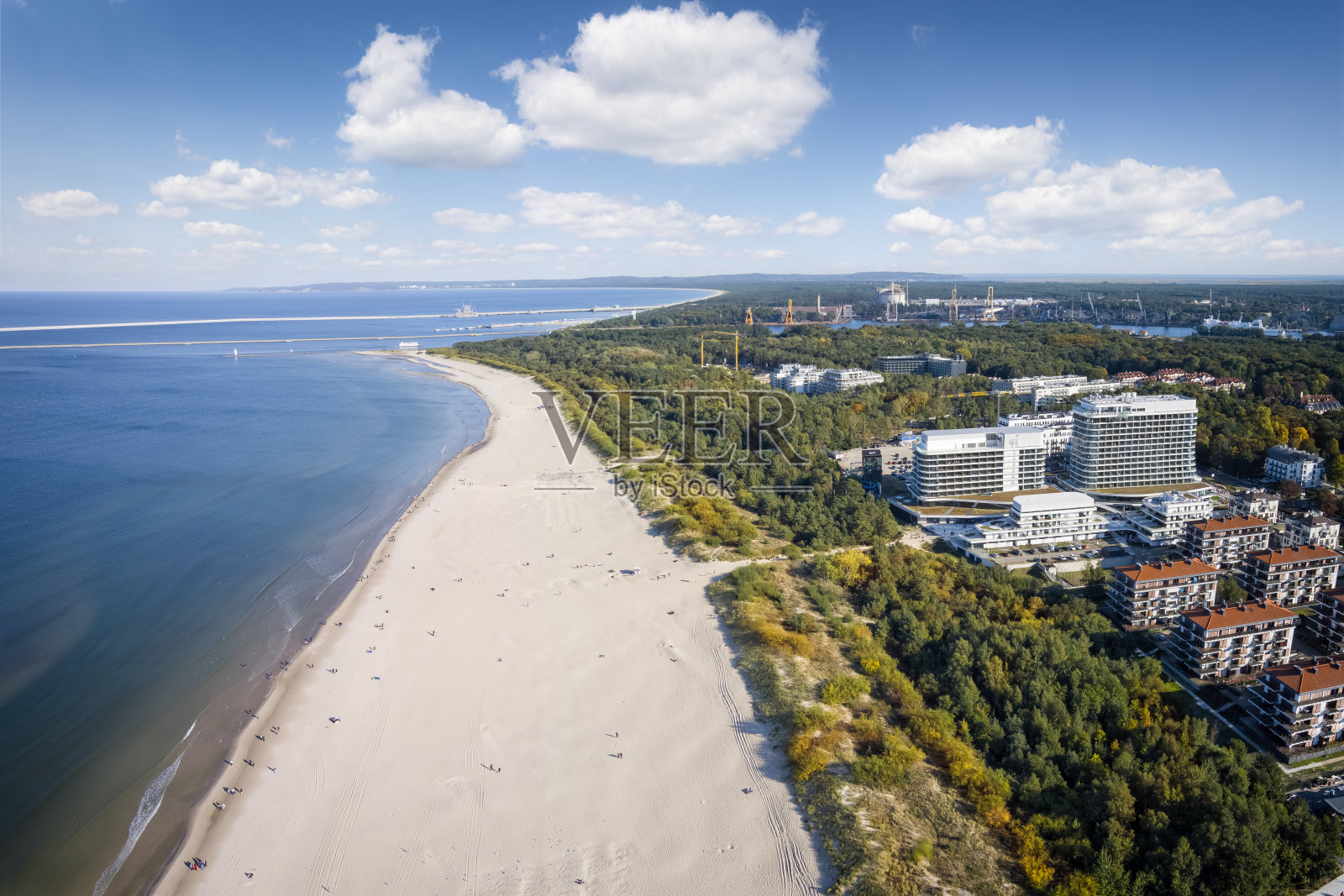 在波兰度假——斯温尤西健康度假村的风景照片摄影图片