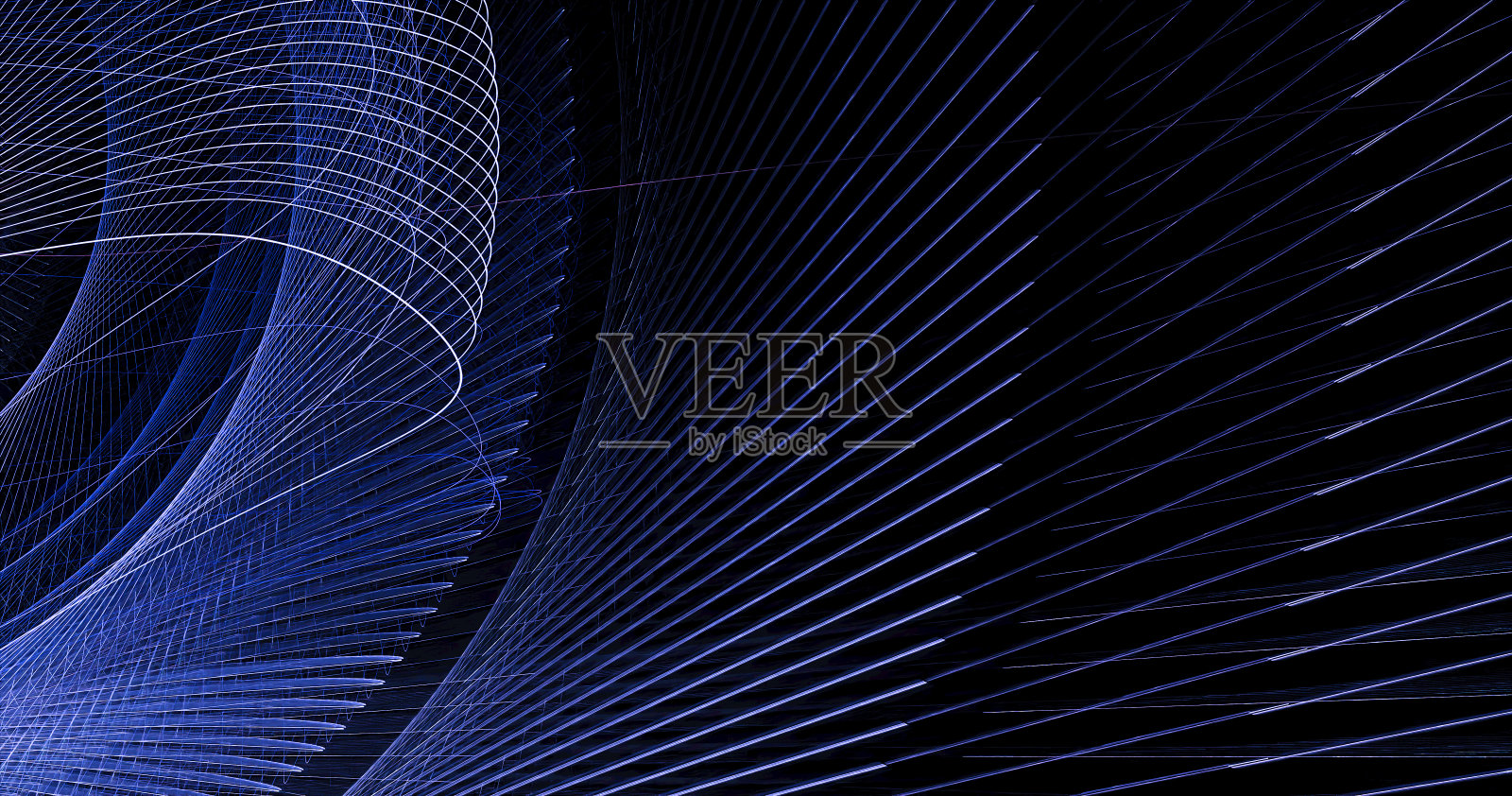 抽象色彩动态背景与照明效果。分形波浪。分形艺术照片摄影图片