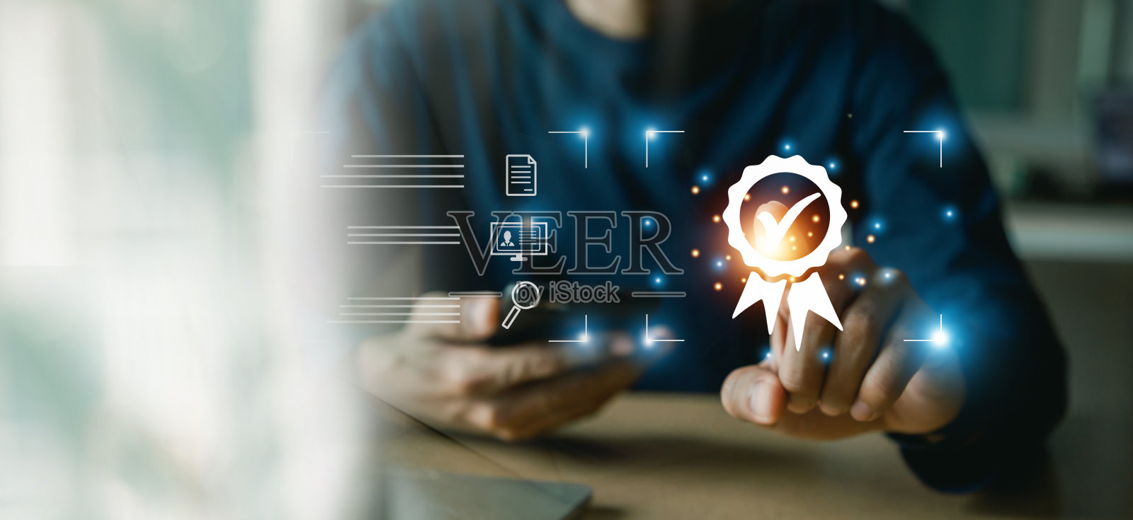 质量保证，保证，标准，ISO。照片摄影图片