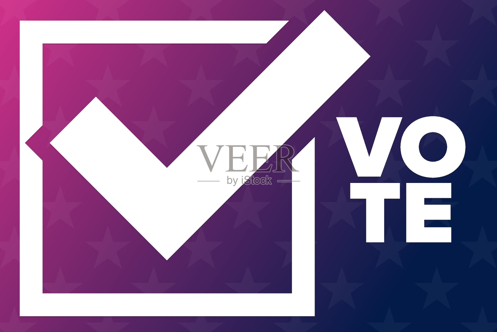 投票。选举的概念。模板的背景，横幅，海报与文字铭文。向量EPS10插图。插画图片素材