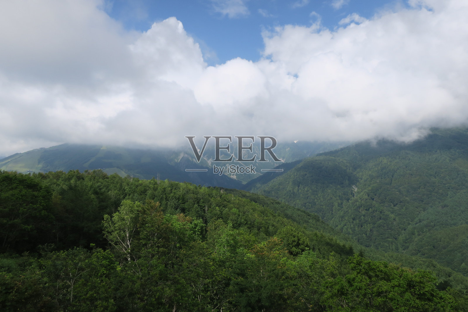 日本长野的山照片摄影图片