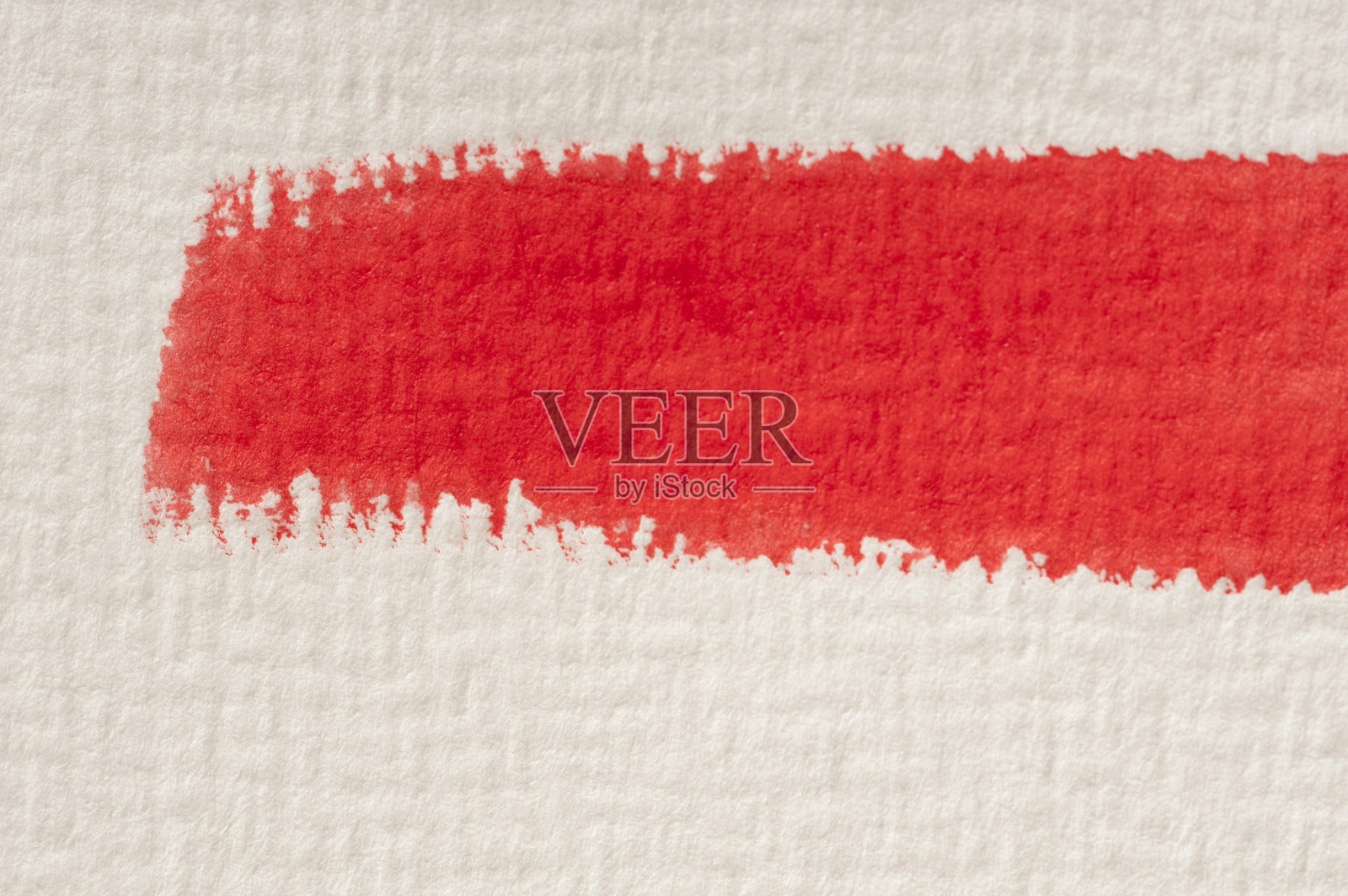 单红色水彩画笔触照片摄影图片