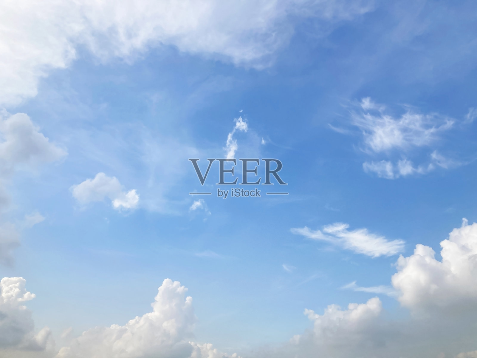 蓝天白云照片摄影图片