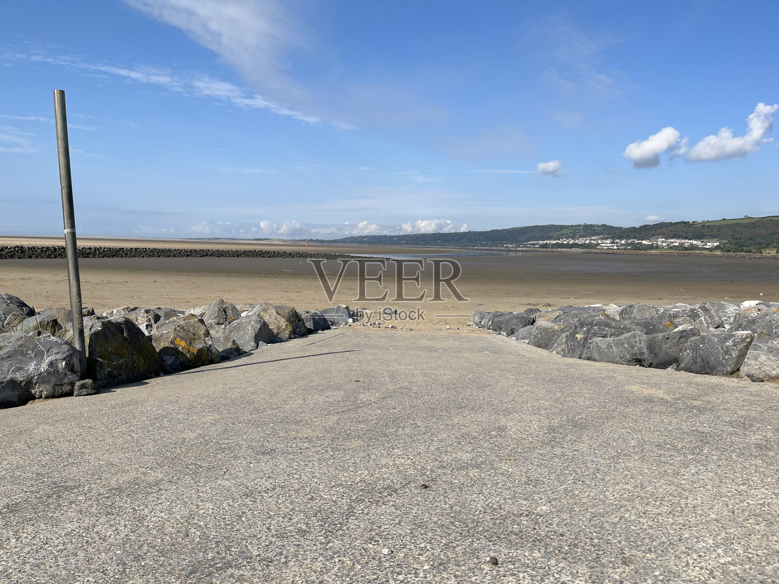 英国的海滩船台照片摄影图片