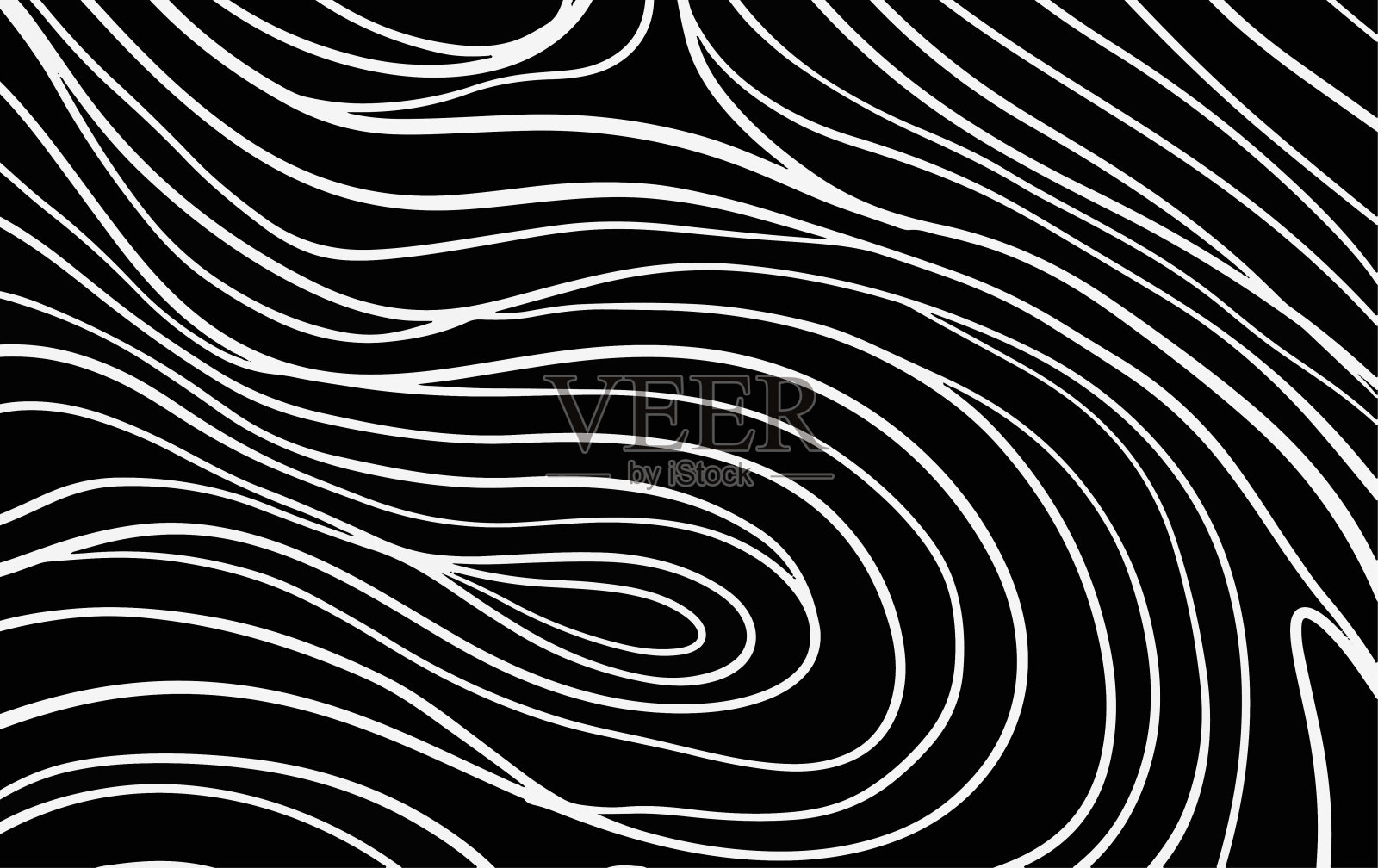 摘要黑白轮廓轮廓背景设计。墙纸，海报，传单和印刷品的奢华和极简插画图片素材