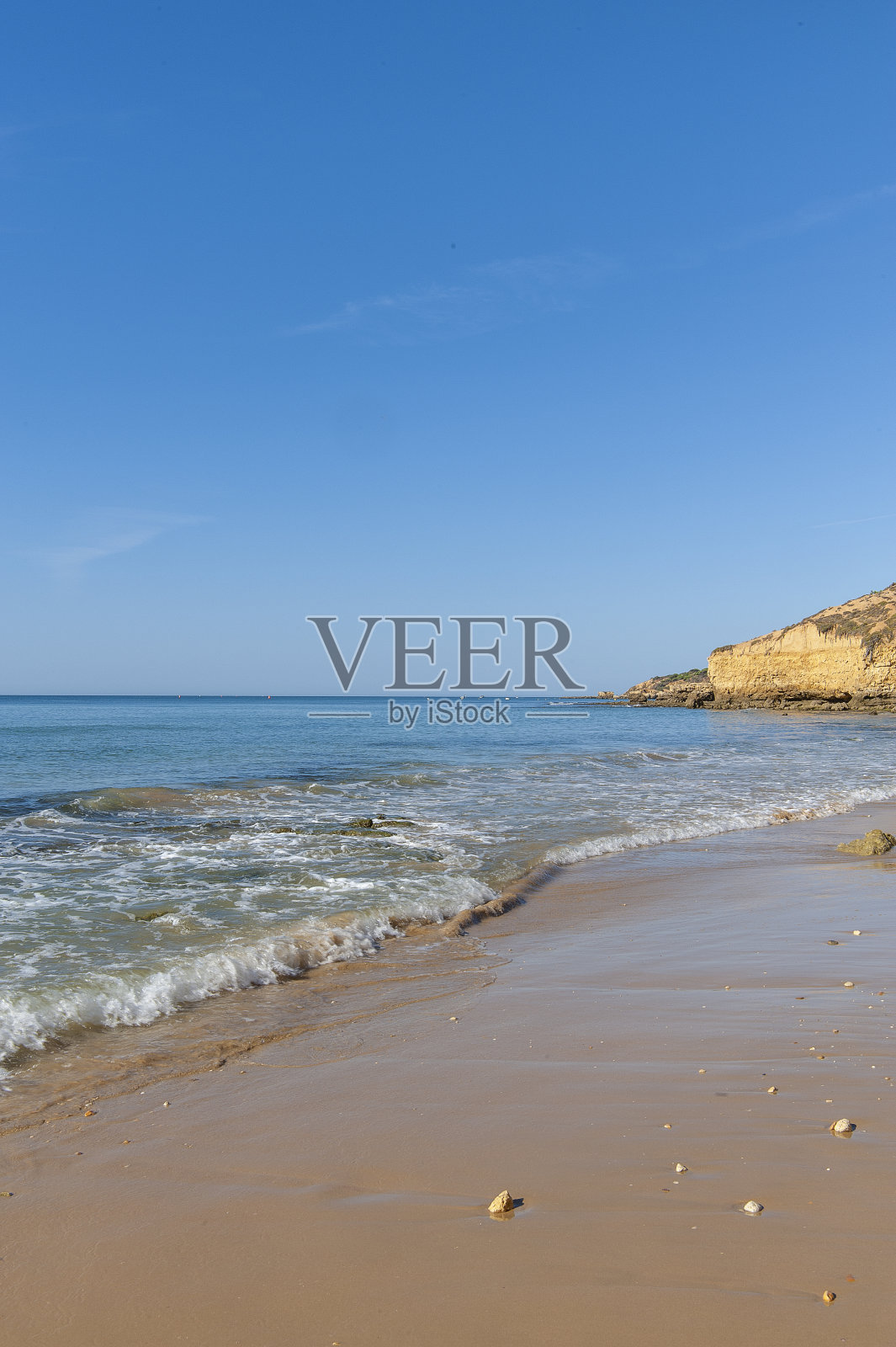 普拉亚·玛丽亚·路易莎在阿尔布费拉照片摄影图片