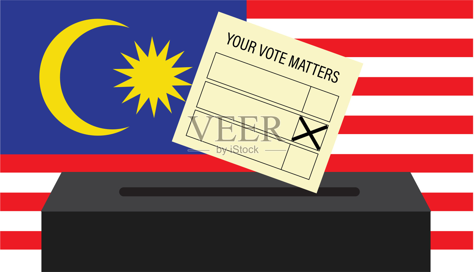 您的投票很重要插画图片素材