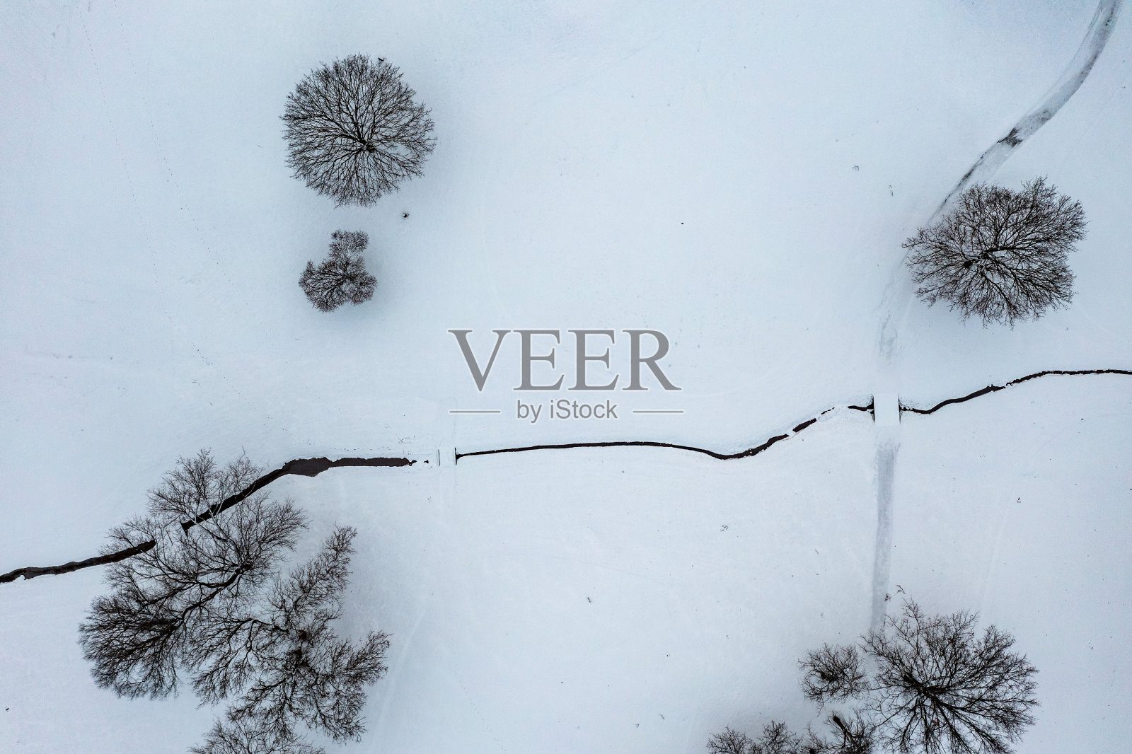 鸟瞰大多伦多地区的住宅区，伍德布里奇，加拿大照片摄影图片