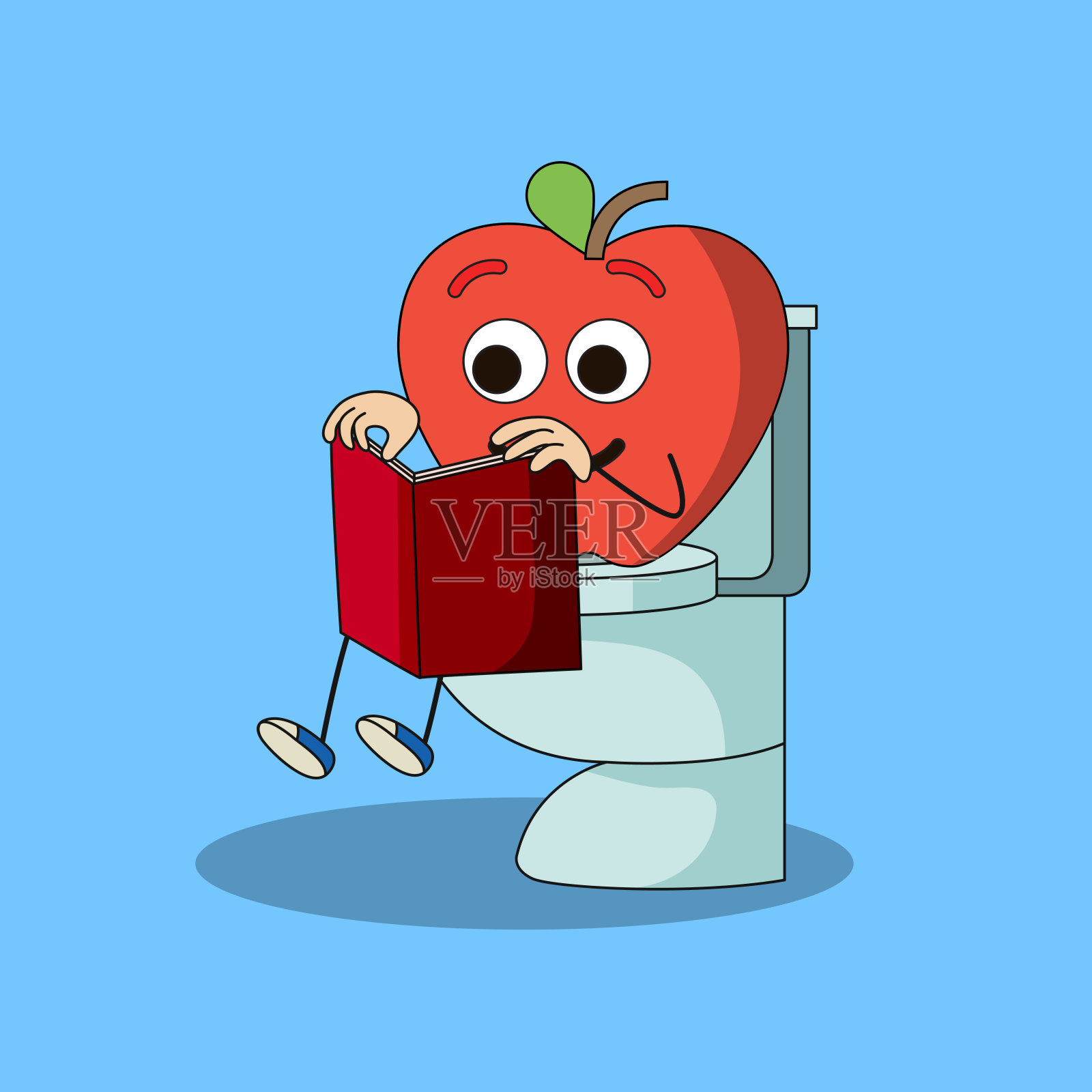 水果卡哇伊插图插画图片素材