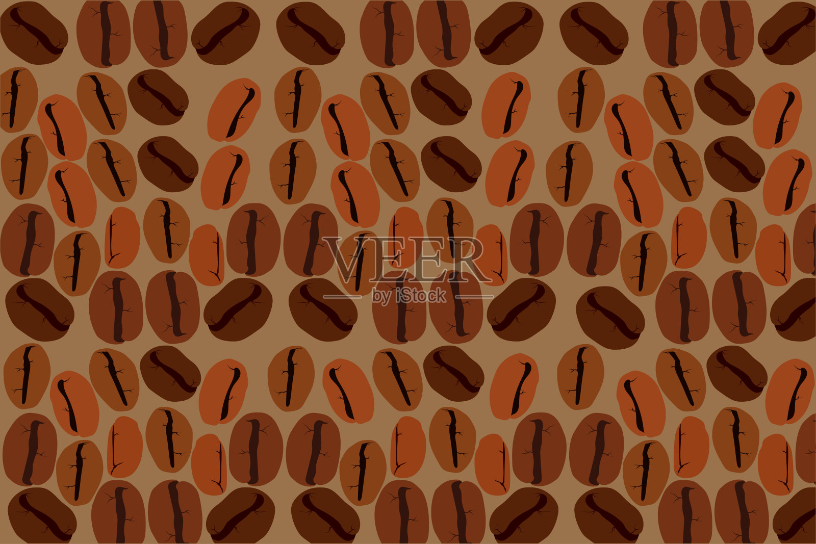 咖啡的设计背景插画图片素材