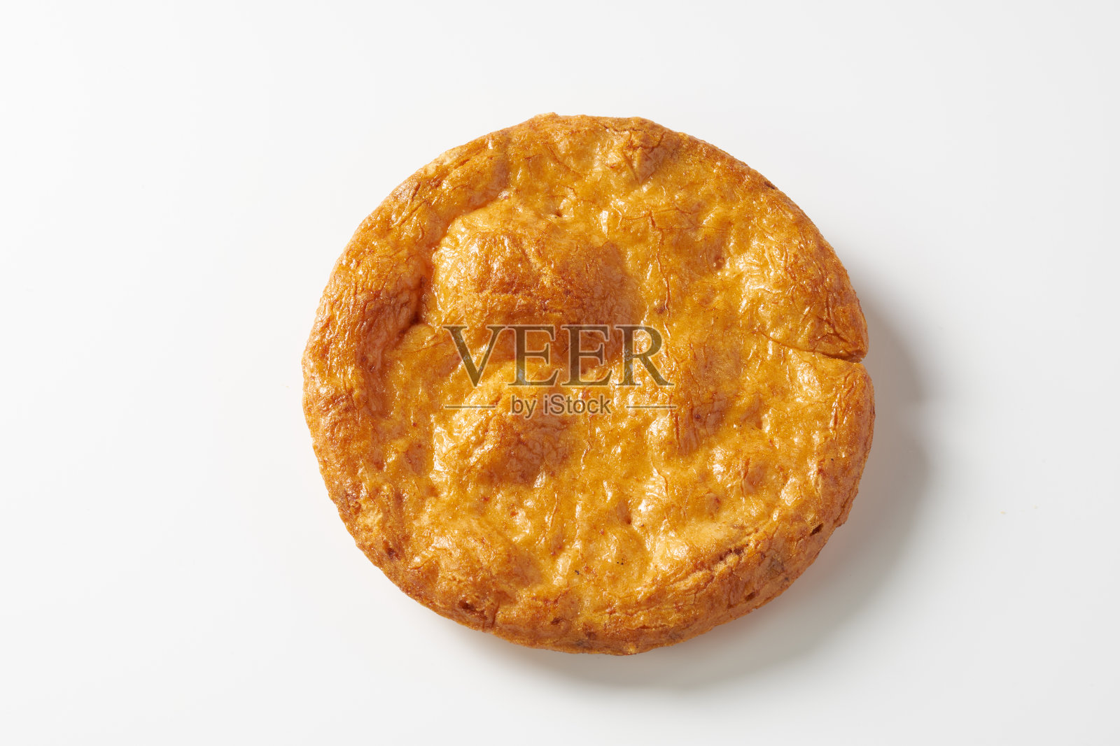 Senbei，日式白底米饼照片摄影图片