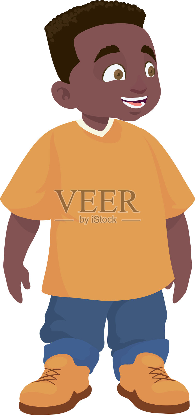 快乐的男孩设计设计元素图片