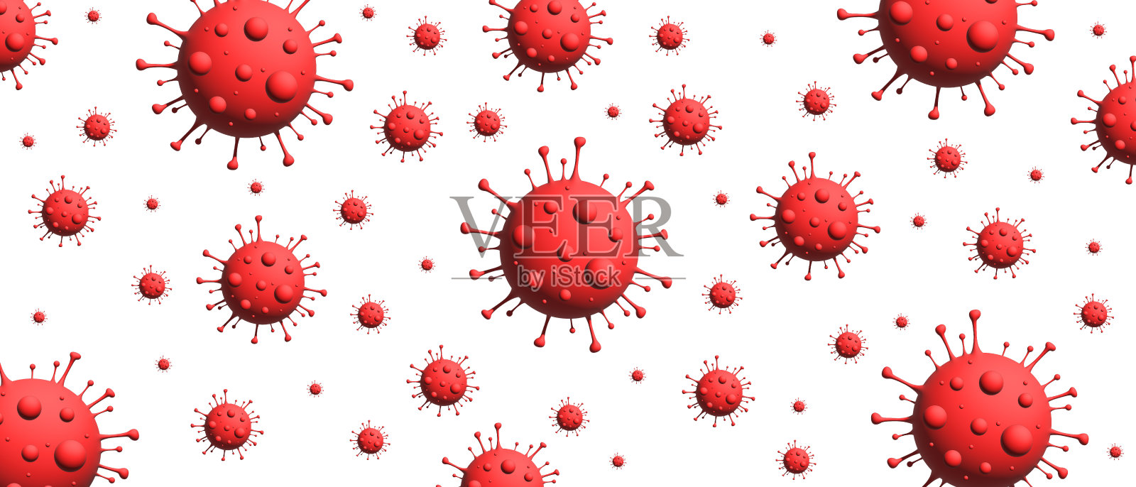 停止猴痘病毒插图在白色背景插画图片素材