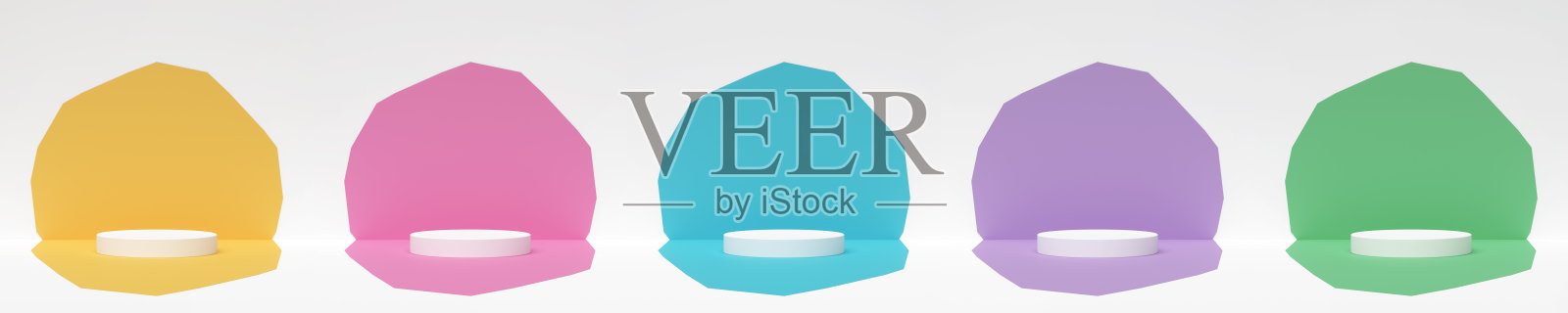 最小裙台圆柱体三维渲染模型计算机平面设计照片摄影图片