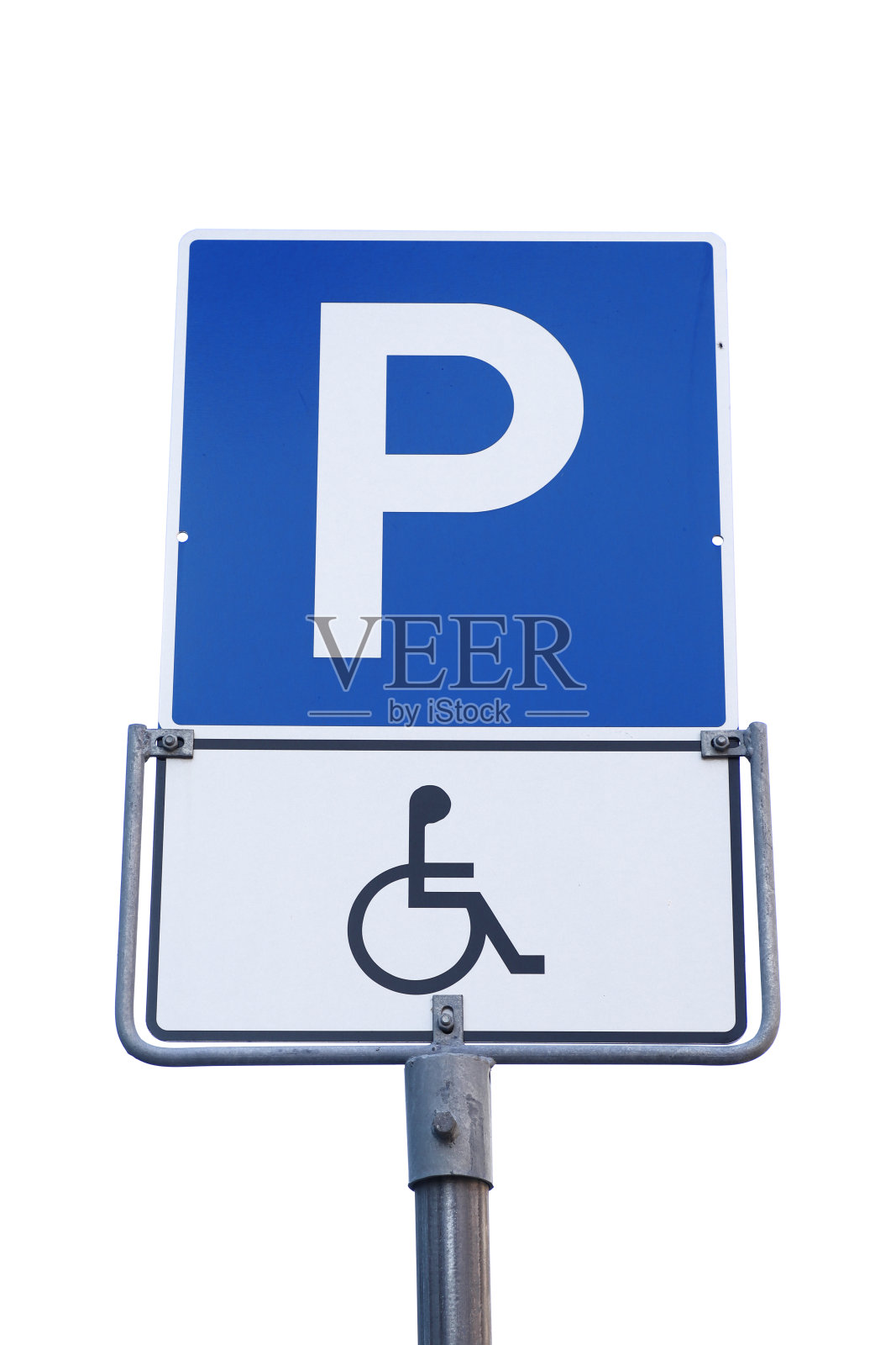 残疾人停车照片摄影图片